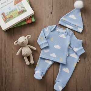 Conjunto de Pijama con Gorrito